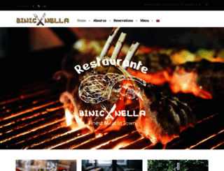 restaurante-binicanella.com screenshot