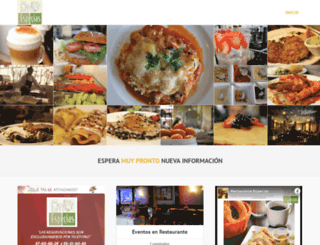 restauranteespecias.com.mx screenshot