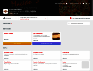 restaurantemacedos.com.br screenshot