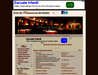 restaurantemadrid.com screenshot