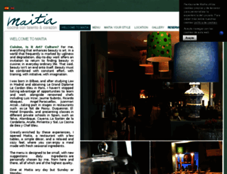 restaurantemaitia.com screenshot