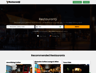 restaurantji.com screenshot