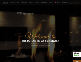 restaurantlaserenata.com screenshot