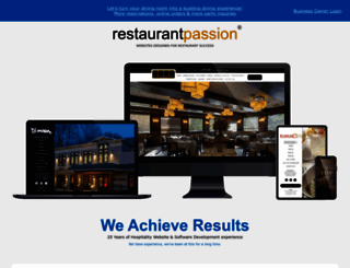 restaurantpassion.com screenshot