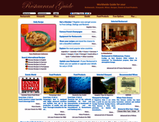 restaurants-guide4u.com screenshot