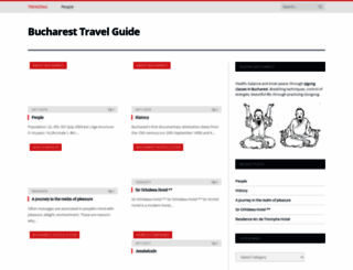restaurants.bucharest-guide.ro screenshot