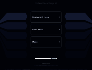 restaurantscampi.nl screenshot
