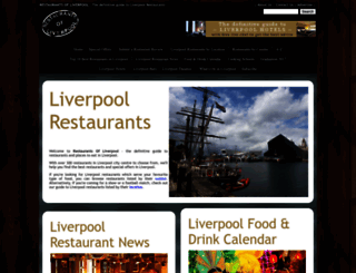 restaurantsofliverpool.com screenshot