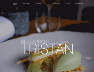 restauranttristan.co.uk screenshot