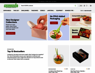restaurantware.com screenshot