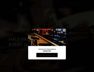 restaurantxbistro.com screenshot