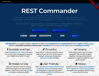 restcommander.com screenshot