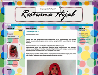 restiana-hijab.blogspot.com screenshot