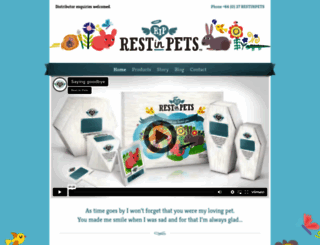 restinpets.com screenshot