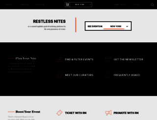 restlessnites.com screenshot