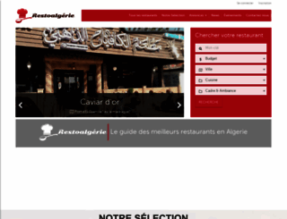 restoalgerie.com screenshot