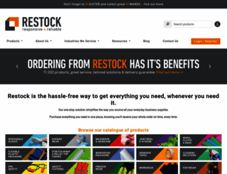 restock.com.au screenshot