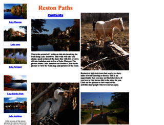 restonpaths.com screenshot
