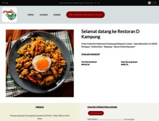 restorandkampung.com screenshot