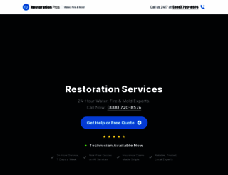 restoration-pros.co screenshot