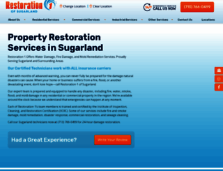 restoration1ofkaty.com screenshot