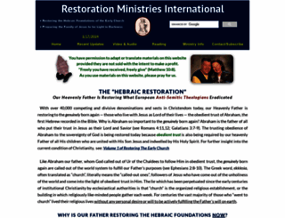 restorationministries.org screenshot