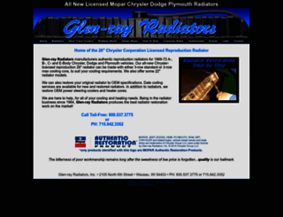 restorationradiators.com screenshot