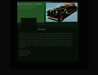 restorationsltd.com screenshot