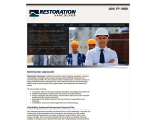 restorationvancouver.com screenshot