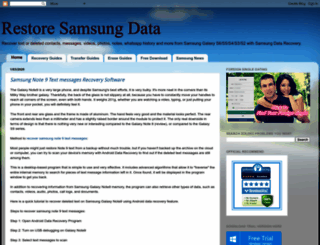 restore-samsung-data.blogspot.com screenshot