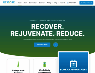 restorechiropractic.com screenshot