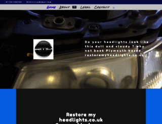 restoremyheadlights.co.uk screenshot