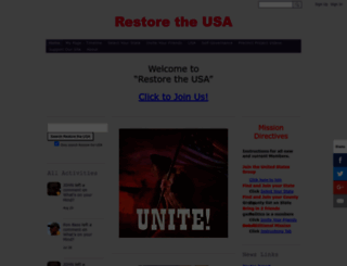 restoretheusa.net screenshot