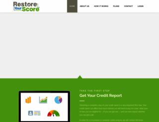 restoreyourscore.com screenshot