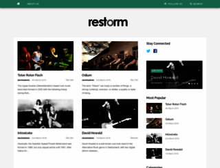 restorm.com screenshot
