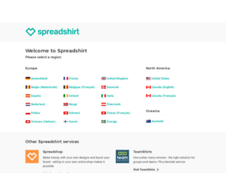 restposten.spreadshirt.net screenshot