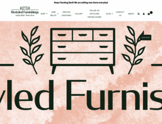 restyledfurnishings.com screenshot