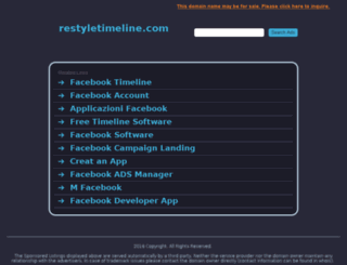 restyletimeline.com screenshot
