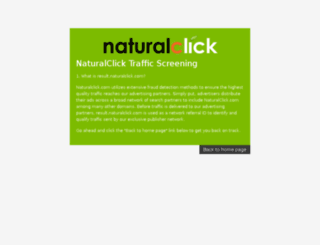result.naturalclick.com screenshot