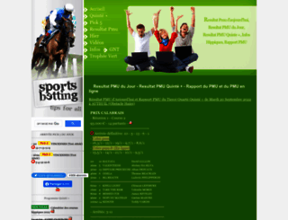 resultat-pmu.fr screenshot