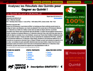 resultat-quinte.com screenshot