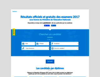 resultats.digischool.fr screenshot