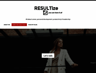 resultize.com screenshot