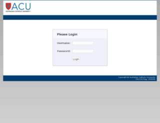 results3.acu.edu.au screenshot