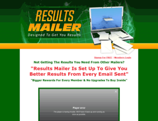 resultsmailer.com screenshot