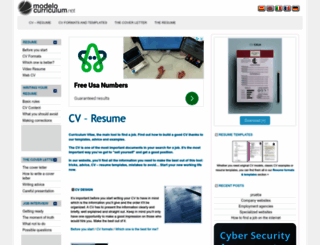 resume.modelocurriculum.net screenshot