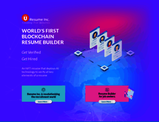 resumeinc.com screenshot