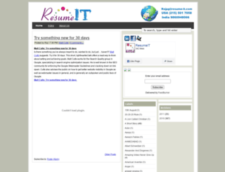 resumeit.org screenshot