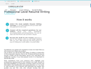 resumelaunch.net screenshot