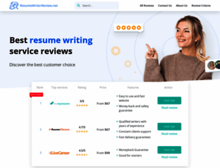 resumewriterreview.net screenshot